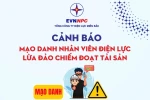Cảnh báo mạo danh nhân viên điện lực liên hệ khách hàng để chiếm đoạt tài sản