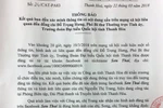 Công an tỉnh Thanh Hóa kết luận ban đầu vụ ông Đỗ Trọng Hưng bị vu vạ có bồ nhí