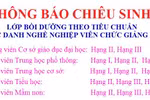 Giáo viên dễ mất tiền oan vì chứng chỉ chức danh nghề nghiệp hạng III 