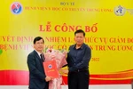 Công bố quyết định bổ nhiệm nhân sự Bộ Y tế