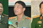 Hai tướng công an, một tướng quân đội bị kỷ luật nặng