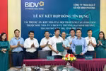 BIDV ký hợp đồng tín dụng tài trợ dự án nhà ở xã hội tại Phú Thọ