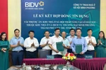 BIDV ký hợp đồng tín dụng tài trợ dự án nhà ở xã hội tại Phú Thọ