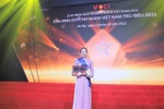 Bà Đỗ Nguyệt Ánh vinh dự được vinh danh Doanh nhân tiêu biểu Việt Nam 2022
