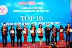 Techcombank được vinh danh Top 10 thương hiệu mạnh Việt Nam 2021