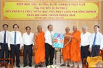 Thủ tướng thăm Học viện Phật giáo Nam tông Khmer