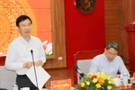 Thường trực Ban Bí thư làm việc với Ban Thường vụ Tỉnh ủy Khánh Hòa