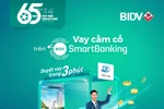 Vay online trong 1 phút và nhiều tính năng mới trên BIDV SmartBanking