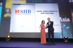 SHB được vinh danh là doanh nghiệp có môi trường làm việc tốt nhất châu Á