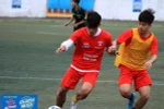 Kịch tính ở vòng tứ kết Giải bóng đá học sinh Hà Nội - Cup Number 1 Active