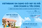 VietinBank ưu đãi lãi suất cho vay với khách hàng cá nhân và doanh nghiệp nhỏ