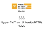 Xếp hạng QS: NTTU giữ vững vị thế trong Top 34% trường đại học tốt nhất châu Á