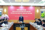 Kết luận của Tổng Bí thư tại buổi làm việc với Ban Chính sách, chiến lược TƯ