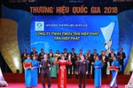 Vinh danh những doanh nghiệp có sản phẩm đạt Thương hiệu Quốc gia 2018