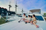 Gia đình 'Ốc' Thanh Vân khám phá không gian sống tại Aqua City