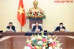 Họp Ủy ban Thường vụ Quốc hội: Trình Quốc hội 4 chuyên đề giám sát
