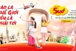 "Bao la thế giới - Yêu là phải tới" cùng triệu vé Vietjet chỉ từ 5.500 đồng 
