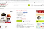 Quảng cáo thực phẩm bảo vệ sức khỏe Stronghair sai quy định