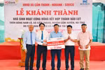 HDBank, Sovico trao tặng 3 nhà cộng đồng tránh lũ cho tỉnh Hà Tĩnh