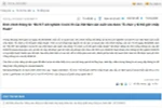 Bộ Khoa học và Công nghệ xem kít Việt Á là sự kiện/thành tựu nổi bật của ngành?