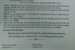 Đề thi Ngữ văn 6 của Hà Nam là một cái thước đo yếu kém!