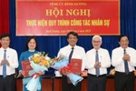 Bình Dương điều động, bổ nhiệm nhiều vị trí lãnh đạo quan trọng