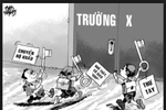 Cuộc đua chạy lớp đầu năm của giáo viên