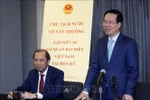Chủ tịch nước gặp mặt lãnh đạo, cán bộ các cơ quan đại diện Việt Nam tại Hoa Kỳ