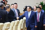 Thủ tướng Phạm Minh Chính tọa đàm với Đoàn doanh nghiệp hàng đầu Trung Quốc