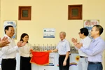 Niềm vui "Nước sạch học đường" trước thềm năm học mới
