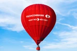 Xuất hiện khinh khí cầu vượt trội khổng lồ tại Techcombank Marathon 2019