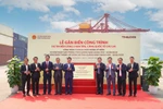 Lễ gắn biển công nhận công trình Bến cảng 5 vạn tấn, Cảng quốc tế Chu Lai