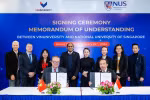 VinUni hợp tác với Đại học Quốc gia Singapore về đổi mới sáng tạo