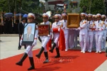Cử hành trọng thể Lễ An táng nguyên Tổng Bí thư Đỗ Mười tại quê nhà