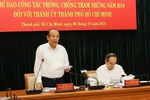 Chống tham nhũng tiếp tục được đẩy mạnh, quyết liệt