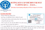 Gia Lai thực hiện cấp thẻ Bảo hiểm y tế qua Zalo trong thời gian cách ly