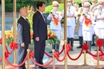 Chủ tịch nước chủ trì lễ đón cấp Nhà nước Quốc vương Campuchia Norodom Sihamoni