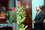 Thủ tướng dâng hương Chủ tịch Hồ Chí Minh và các lãnh đạo tiền bối