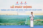 Petrovietnam phát động trồng cây phục hồi rừng trên đất ngập nước