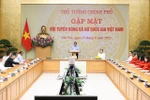 Thủ tướng Phạm Minh Chính gặp mặt Đội tuyển bóng đá nữ quốc gia Việt Nam