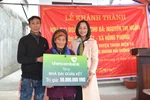 Vietcombank khánh thành nhiều ngôi nhà tặng người nghèo an cư đón Tết