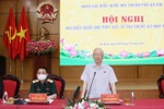 Tổng Bí thư tiếp xúc cử tri trước Kỳ họp thứ 2, Quốc hội khoá XV
