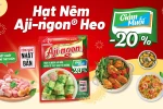 Hạt nêm Aji-ngon® Heo Giảm Muối: Lựa chọn cho chế độ ăn lành mạnh