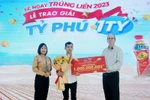 Một công nhân ngỡ ngàng khi trúng 1 tỷ đồng nhờ uống Number 1 
