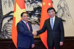 Thủ tướng Phạm Minh Chính hội kiến Chủ tịch Chính hiệp toàn quốc Trung Quốc
