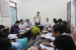 Chi Cục An toàn vệ sinh thực phẩm tỉnh Kiên Giang kiểm tra chéo tại Thanh Hóa