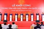 Thủ tướng bấm nút khởi công Trung tâm Hội chợ Triển lãm Quốc gia