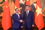 Thủ tướng Phạm Minh Chính hội kiến Tổng Bí thư, Chủ tịch Trung Quốc Tập Cận Bình