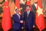 Thủ tướng Phạm Minh Chính hội kiến Tổng Bí thư, Chủ tịch Trung Quốc Tập Cận Bình