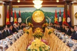 Tổng Bí thư, Chủ tịch nước hội đàm với Tổng Bí thư, Chủ tịch nước Lào